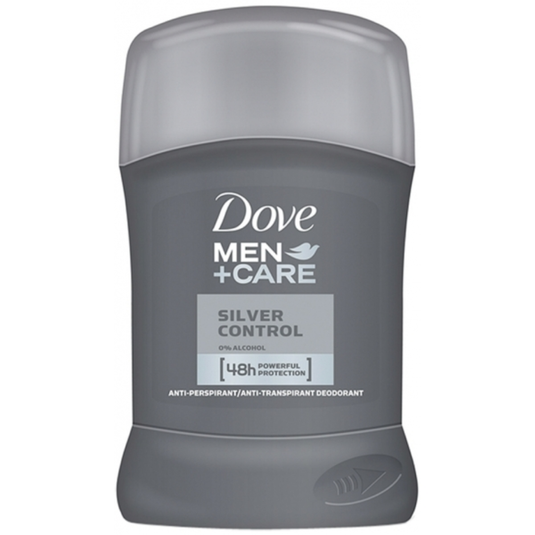 DOVE DEO STICK MEN+CARE SILVER CONTROL 50ML
